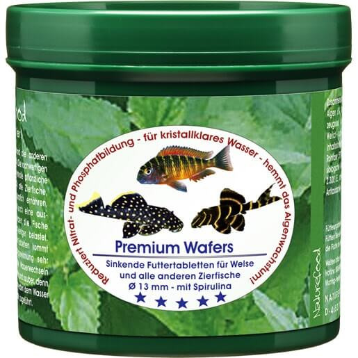 Naturefood Premium Wafers 240g pokarm dla ryb roślinożernych