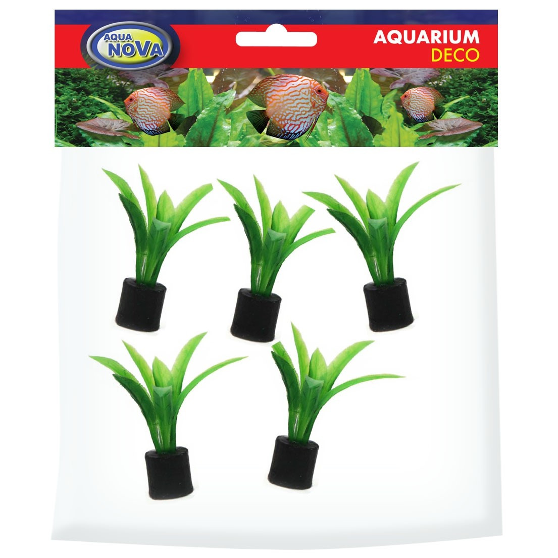 Aqua Nova Roślina sztuczna do akwarium 5szt NP-3 03008