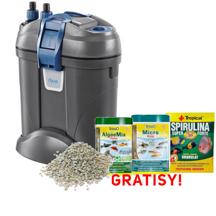 Oase FiltoSmart 100 filtr zewnętrzny do akwarium 100l + gratisy