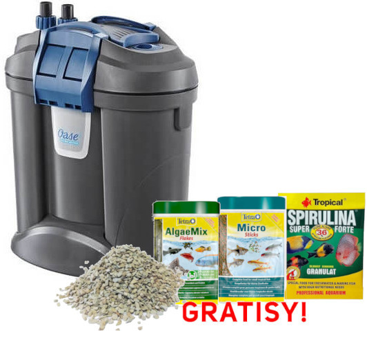 Oase FiltoSmart 200 filtr zewnętrzny do akwarium 200l + gratisy