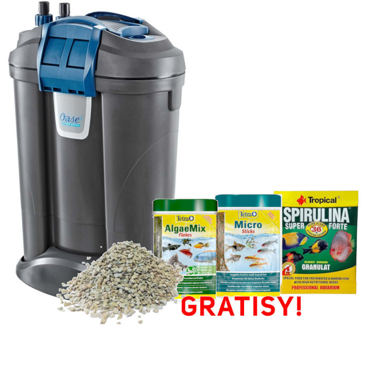 Oase FiltoSmart 300 filtr zewnętrzny do akwarium 300l + gratisy
