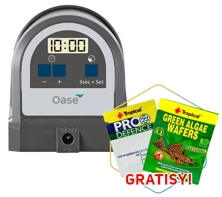 Oase FishGuard - Karmnik automatyczny dla ryb + gratisy