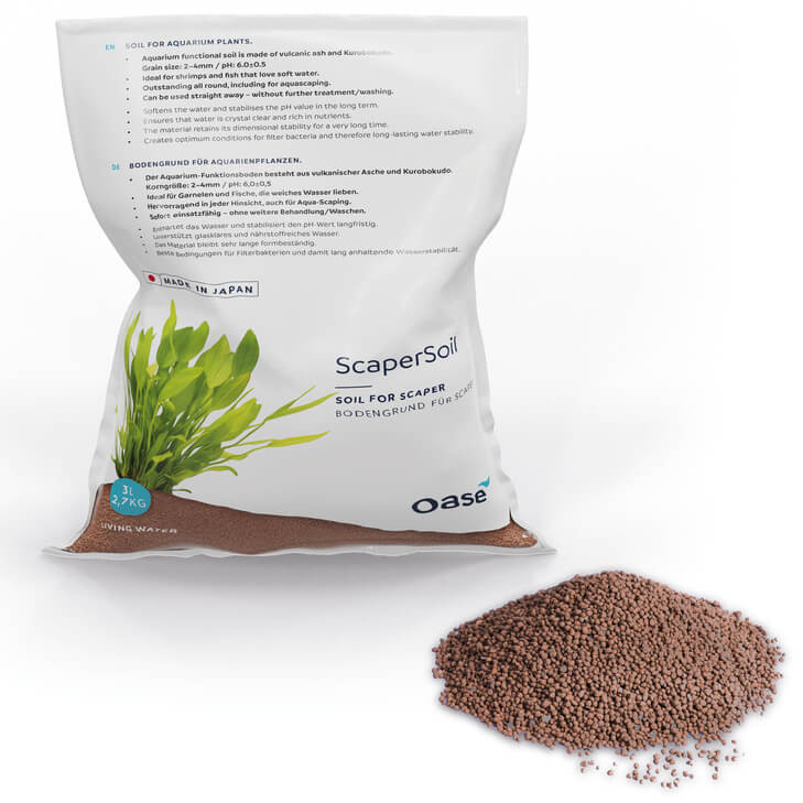 Oase ScaperLine Soil 3L brązowe - Podłoże dla roślin