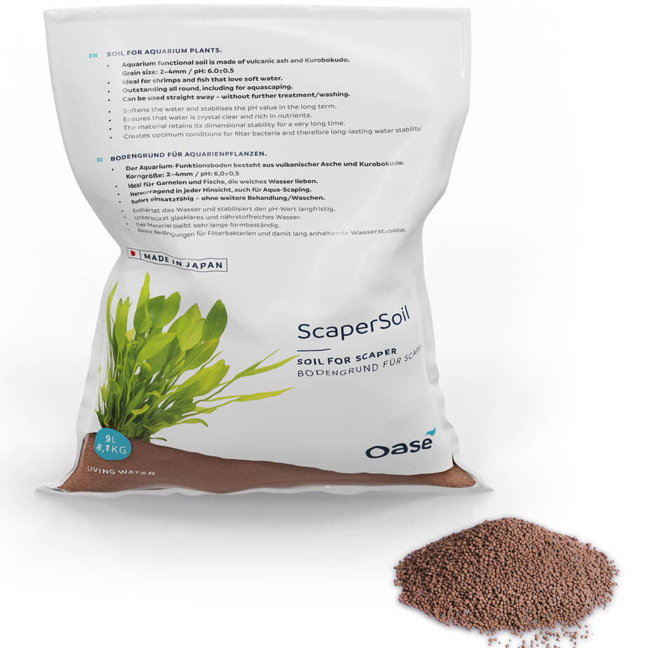 Oase ScaperLine Soil 9L brązowe - Podłoże dla roślin