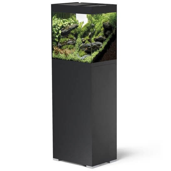 Oase StyleLine 85 LED czarny zestaw akwarium + szafka