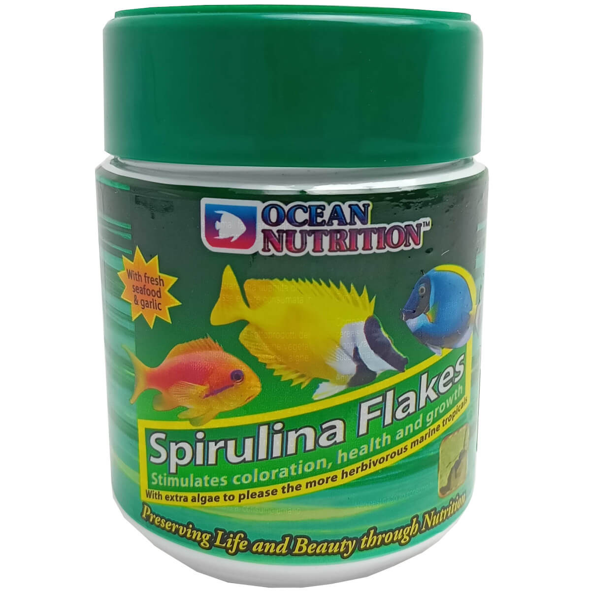 Ocean Nutrition Spirulina Flakes 34g Pokarm dla ryb