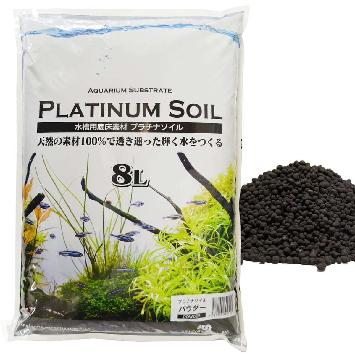 PLATINUM SOIL POWDER 8L CZARNY - PODŁOŻE AKTYWNE SUBSTRAT