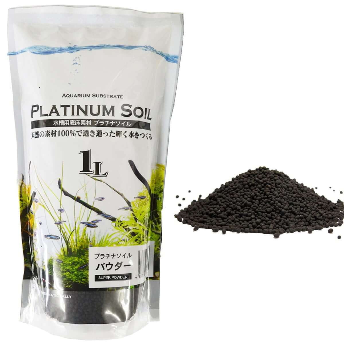 PLATINUM SOIL SUPER POWDER 1L CZARNY -  PODŁOŻE AKTYWNE 