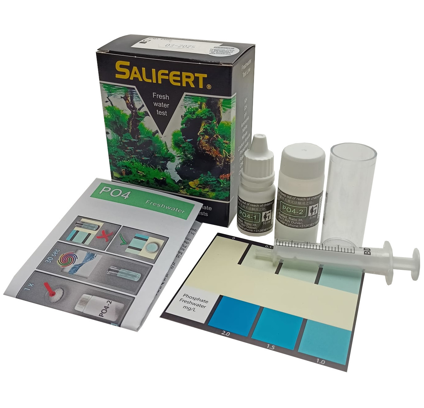 Salifert Freshwater Test PO4 Phosphate - na fosforany