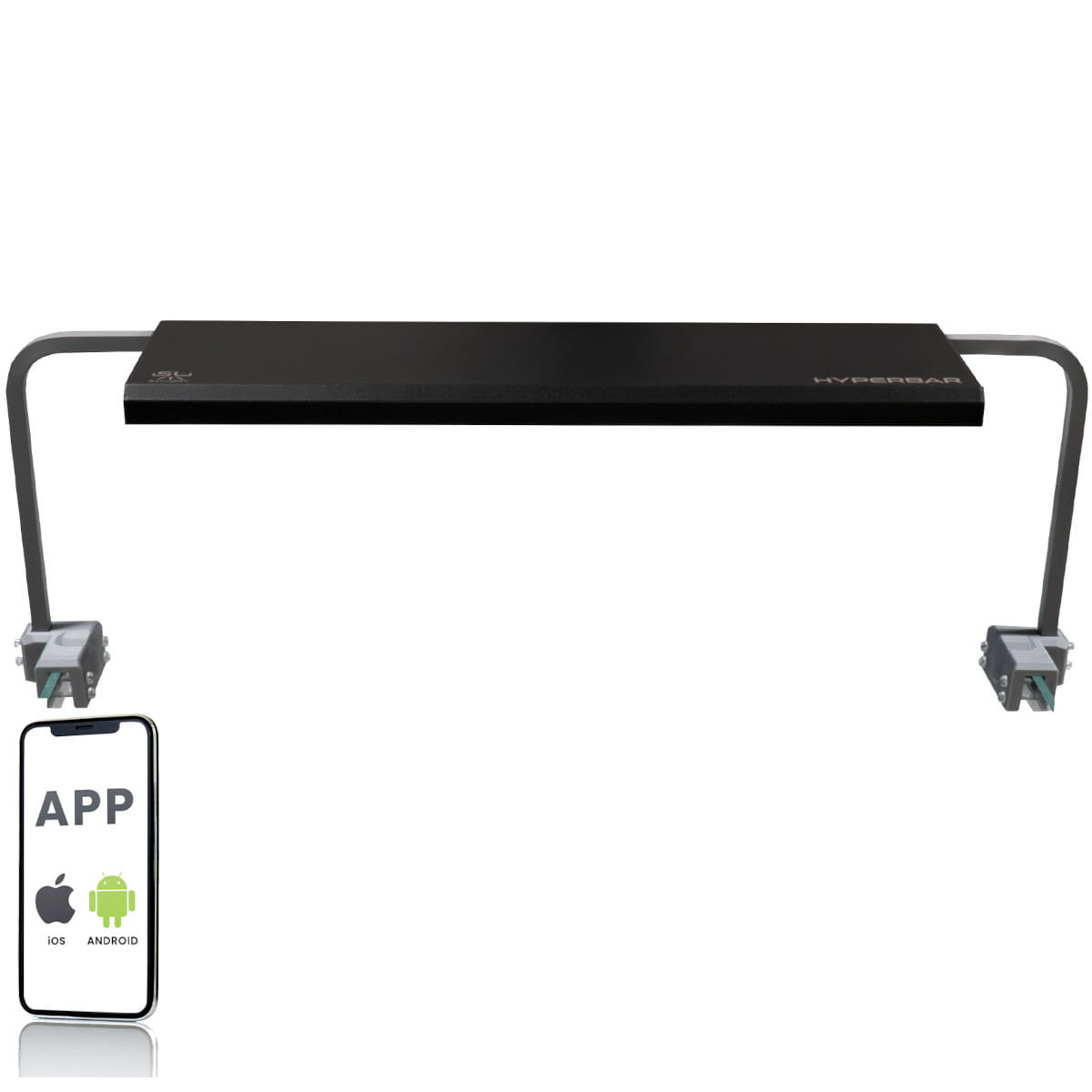 Skylight Hyperbar FL.60NH Oświetlenie LED 64W do akwarium WiFi + uchwyty regulowane