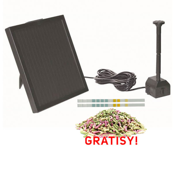 Pontec PondoSolar 150 pompa fontannowa solarna do oczka + gratisy