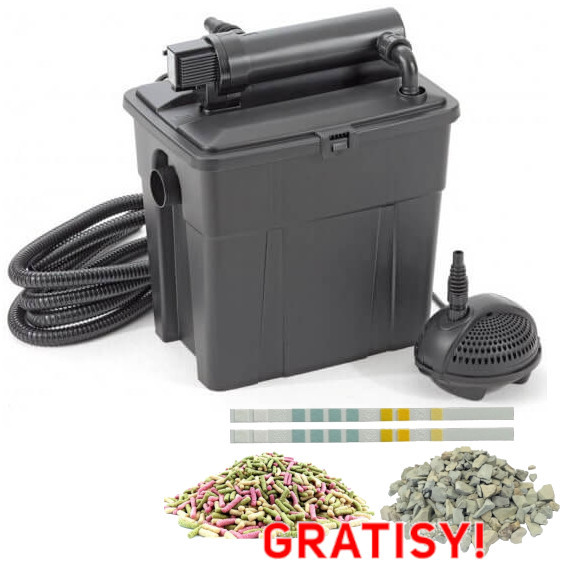 Pontec MultiClear Set 8000 Zestaw do oczka filtr + lampa UVC + pompa + gratisy