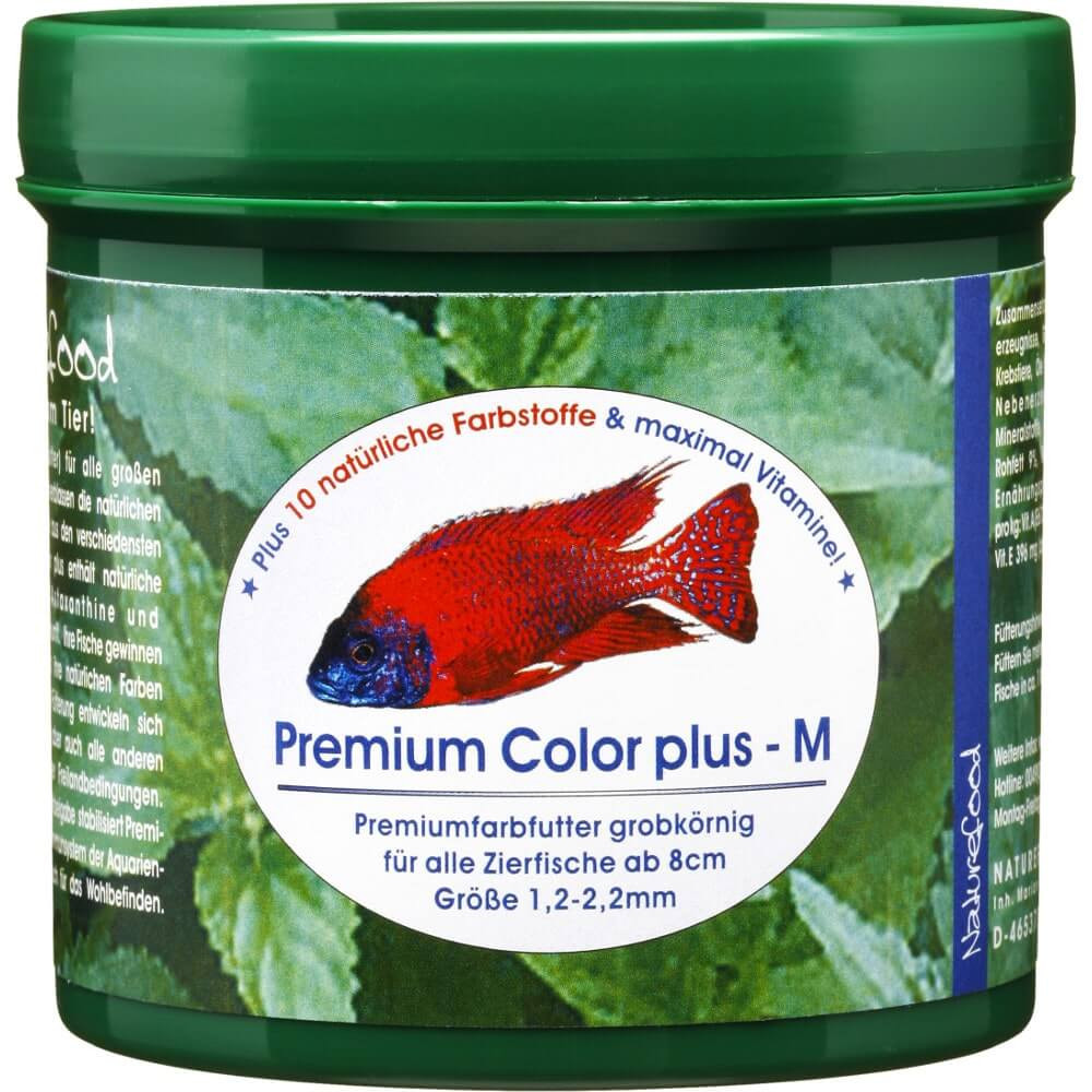 Naturefood Premium Color Plus M 260ml - 100g pokarm wybarwiający