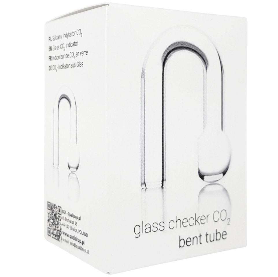QualDrop Bent Tube indicator CO2 - Indykator stały test CO2