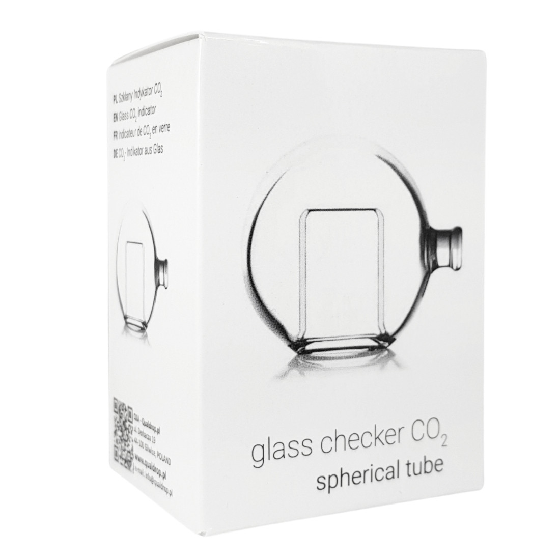 QualDrop Spherical indicator CO2 - Indykator stały test CO2