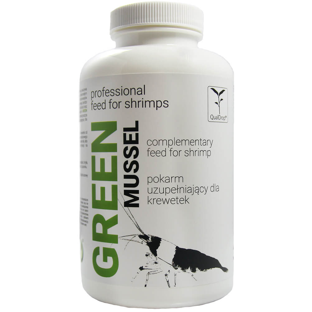 QualDrop Green Mussel 320g Pokarm uzupełniający dla krewetek