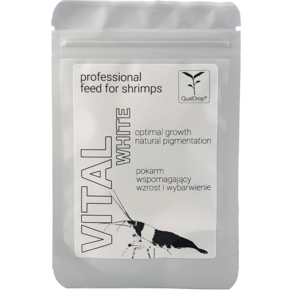 QualDrop Vital White 10g Pokarm dla białych krewetek