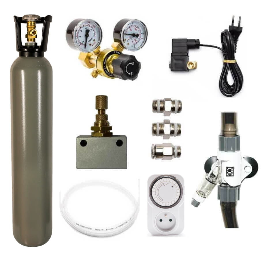 Zestaw CO2 Reaktor 16/22mm z butlą 8L