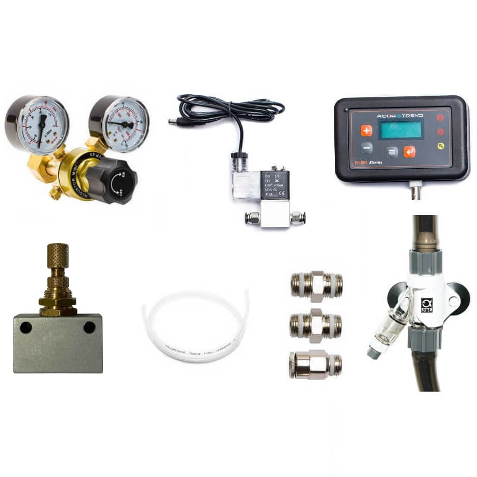 Zestaw CO2 Reaktor Max 12/16mm bez butli z komputerem pH