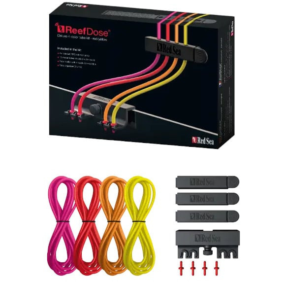 Red Sea ReefDose Tube Kit Red-Yellow - Wężyki i uchwyty do pompy dozującej