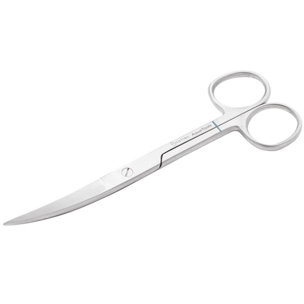 Nattec AQT Scissors Curved 14cm Nożyczki do akwarium