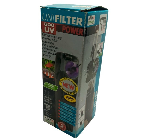 Aquael Unifilter 500 UV - Filtr wewnętrzny UV-C OUTLET