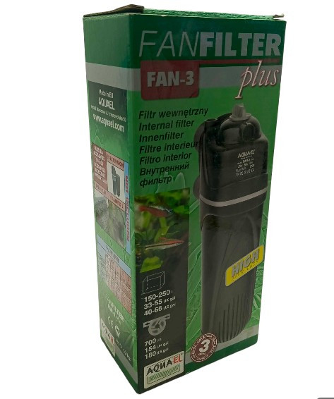 Aquael Fan-3 Plus Filtr wewnętrzny akwarium 250L OUTLET