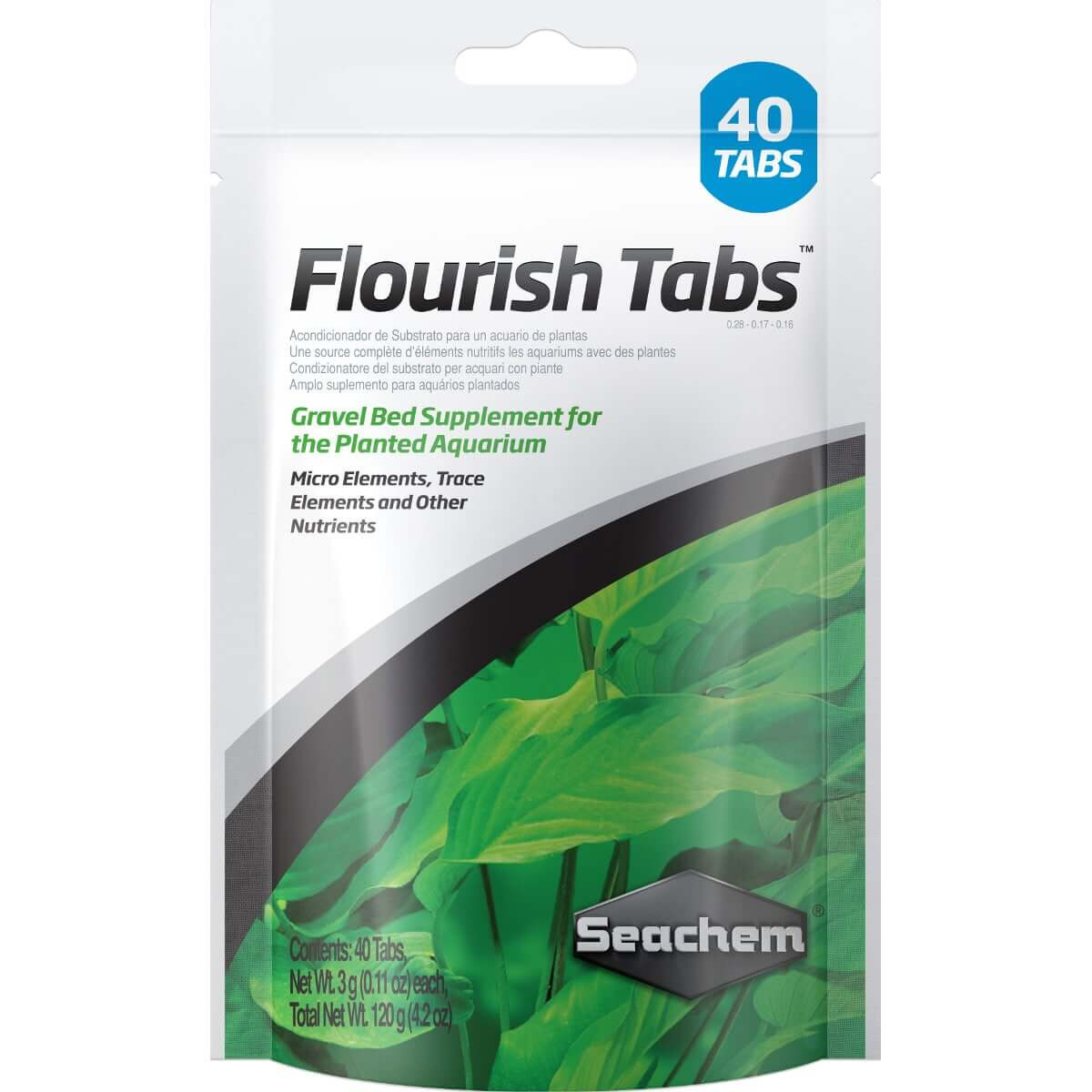 SEACHEM FLOURISH TABS NAWÓZ - 40 TABLETEK