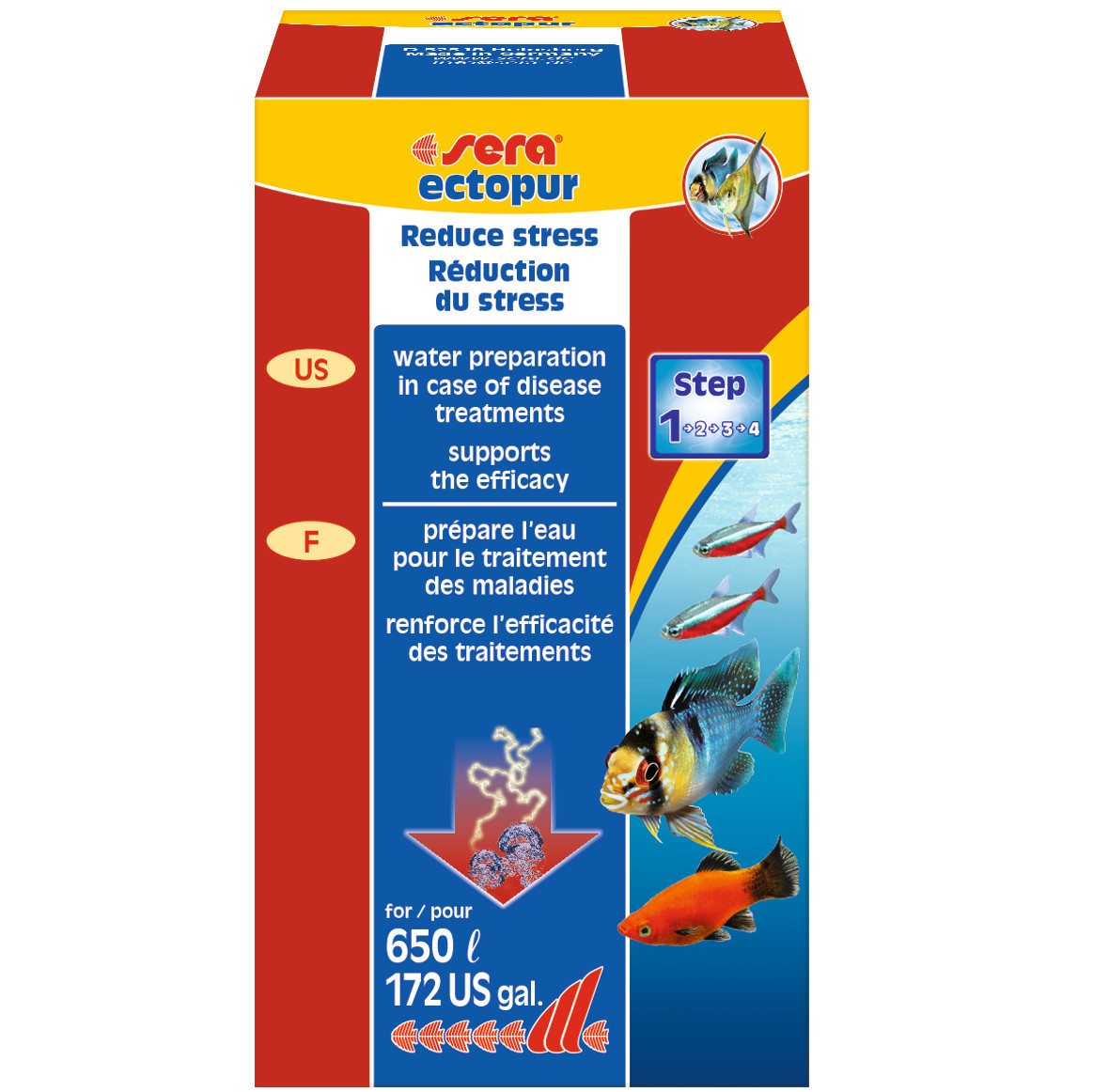 Sera Ectopur 130g - Na choroby pasożyty