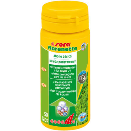 Sera Florenette 50 tabletek - Nawóz mineralny dla roślin