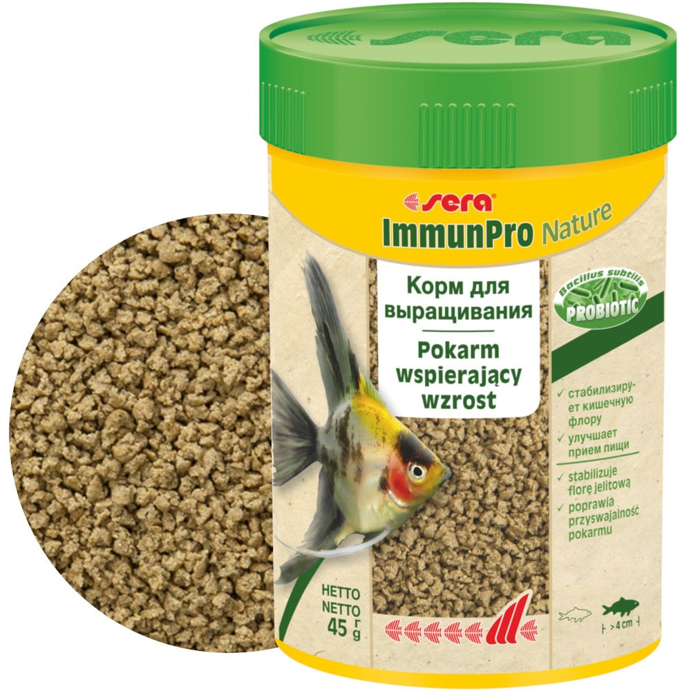Sera ImmunPro Nature 100ml - 45g pokarm dla średnich i dużych ryb