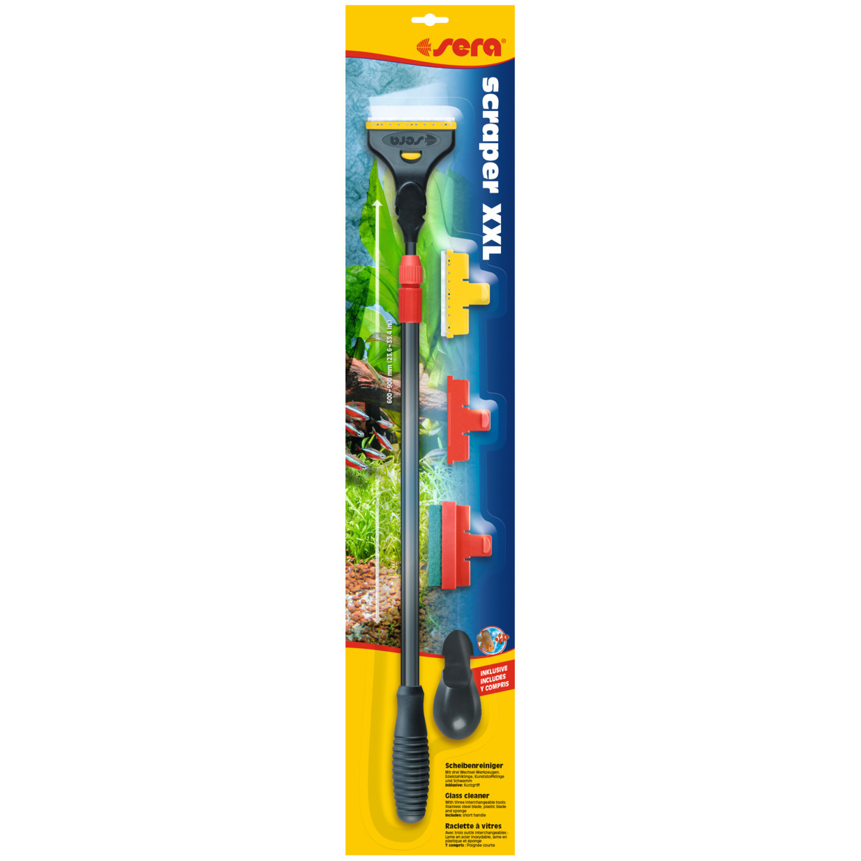 Sera Scraper XXL 60-90cm Skrobak do szyb