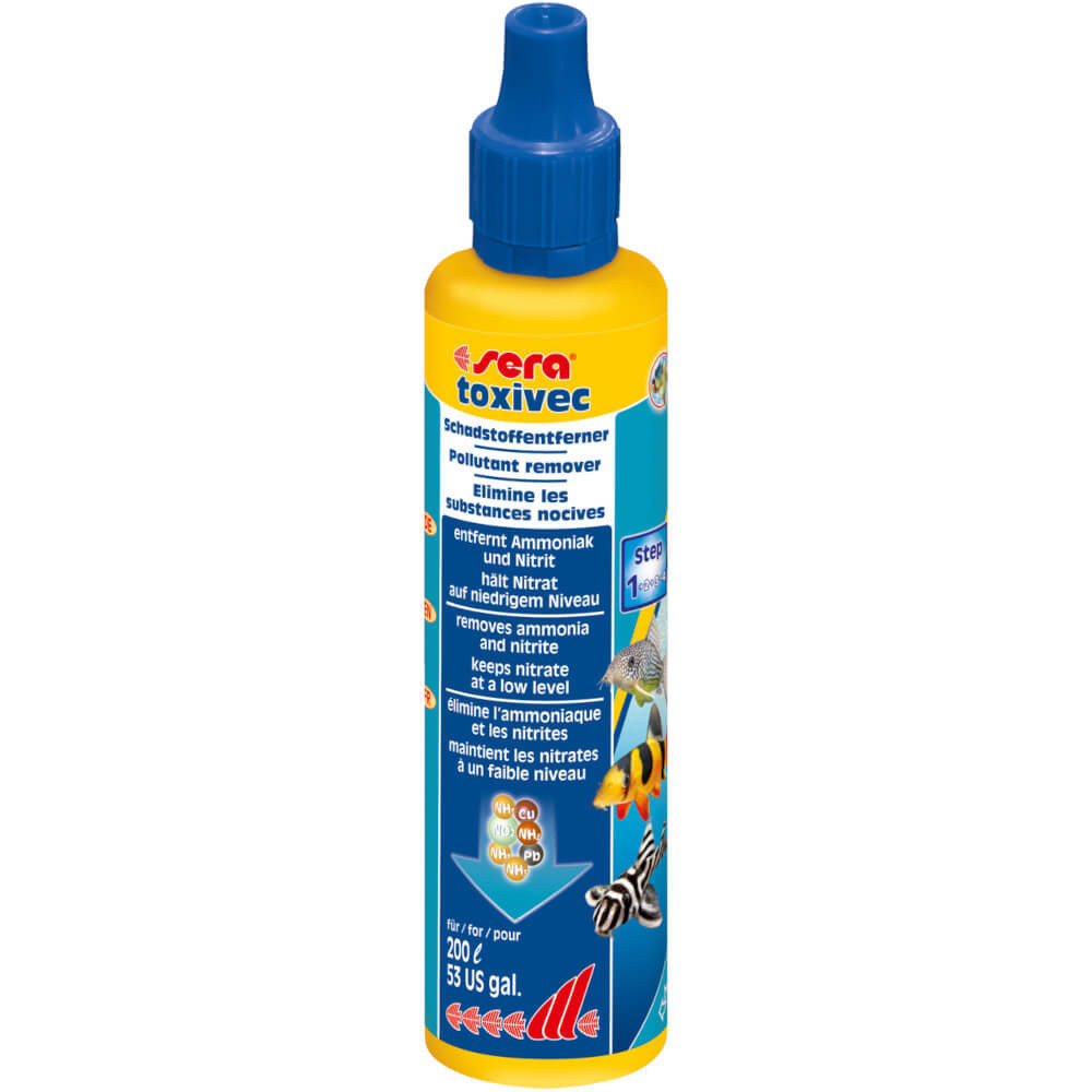 Sera Toxivec 50ml - Neutralizuje NH3 NO2