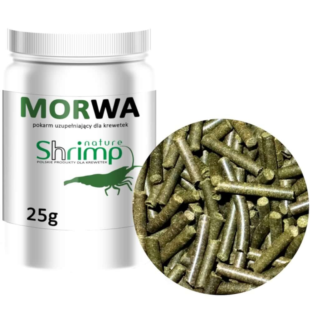 Shrimp Nature Morwa 25g - Pokarm antybakteryjny dla krewetek