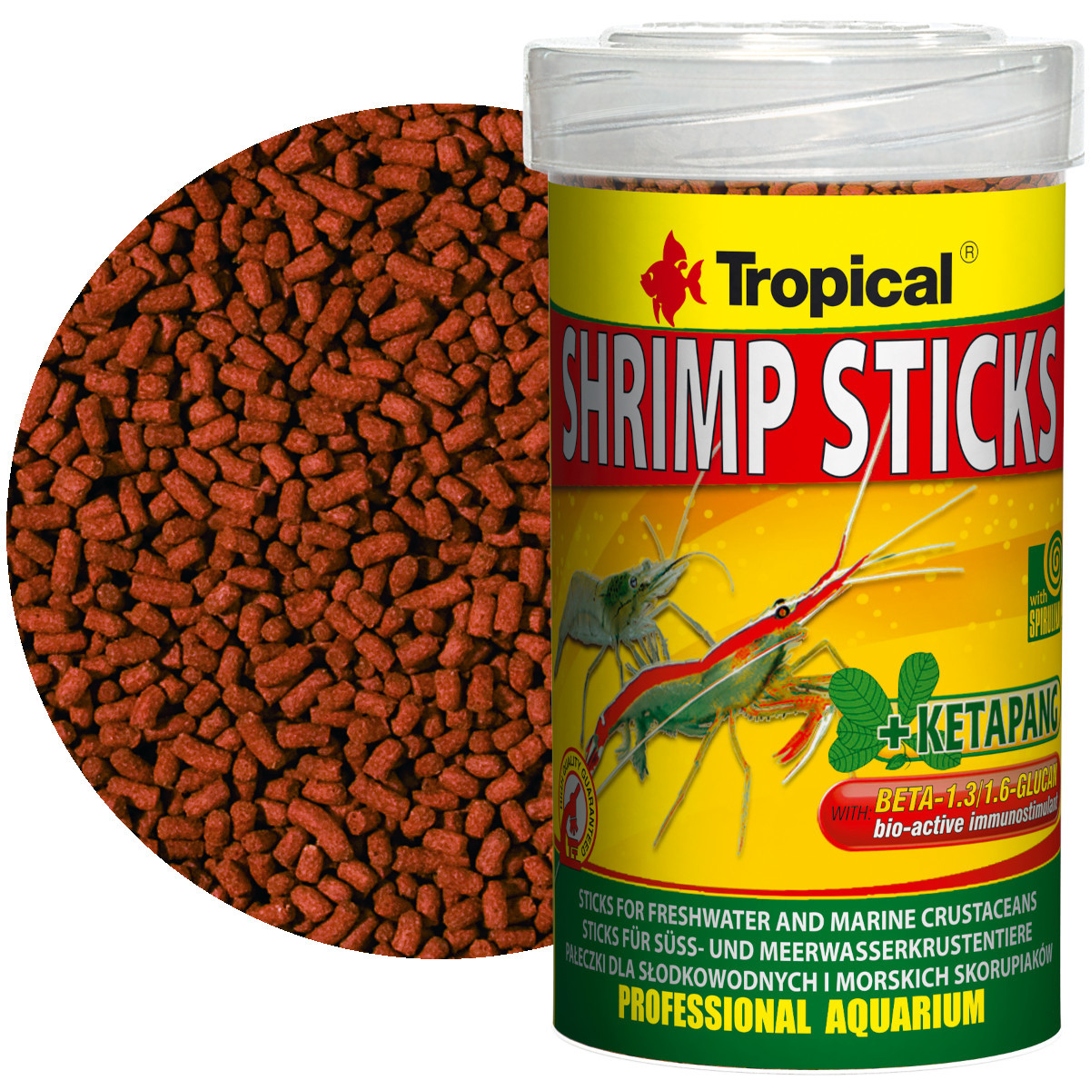 Tropical Shrimp Sticks 100ml - 55g Pokarm dla krewetek