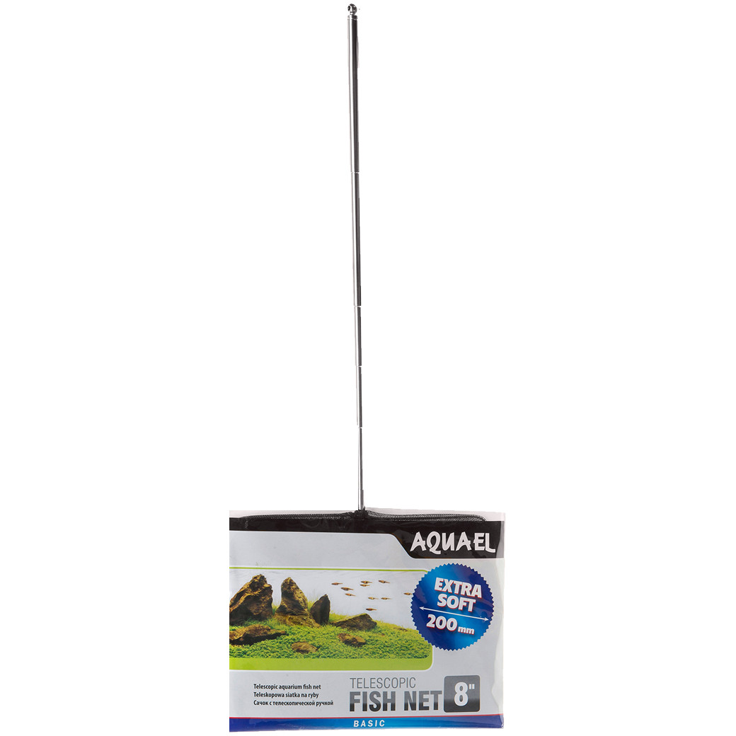  Aquael Siatka teleskopowa 8" podbierak do ryb 20x15,5cm 