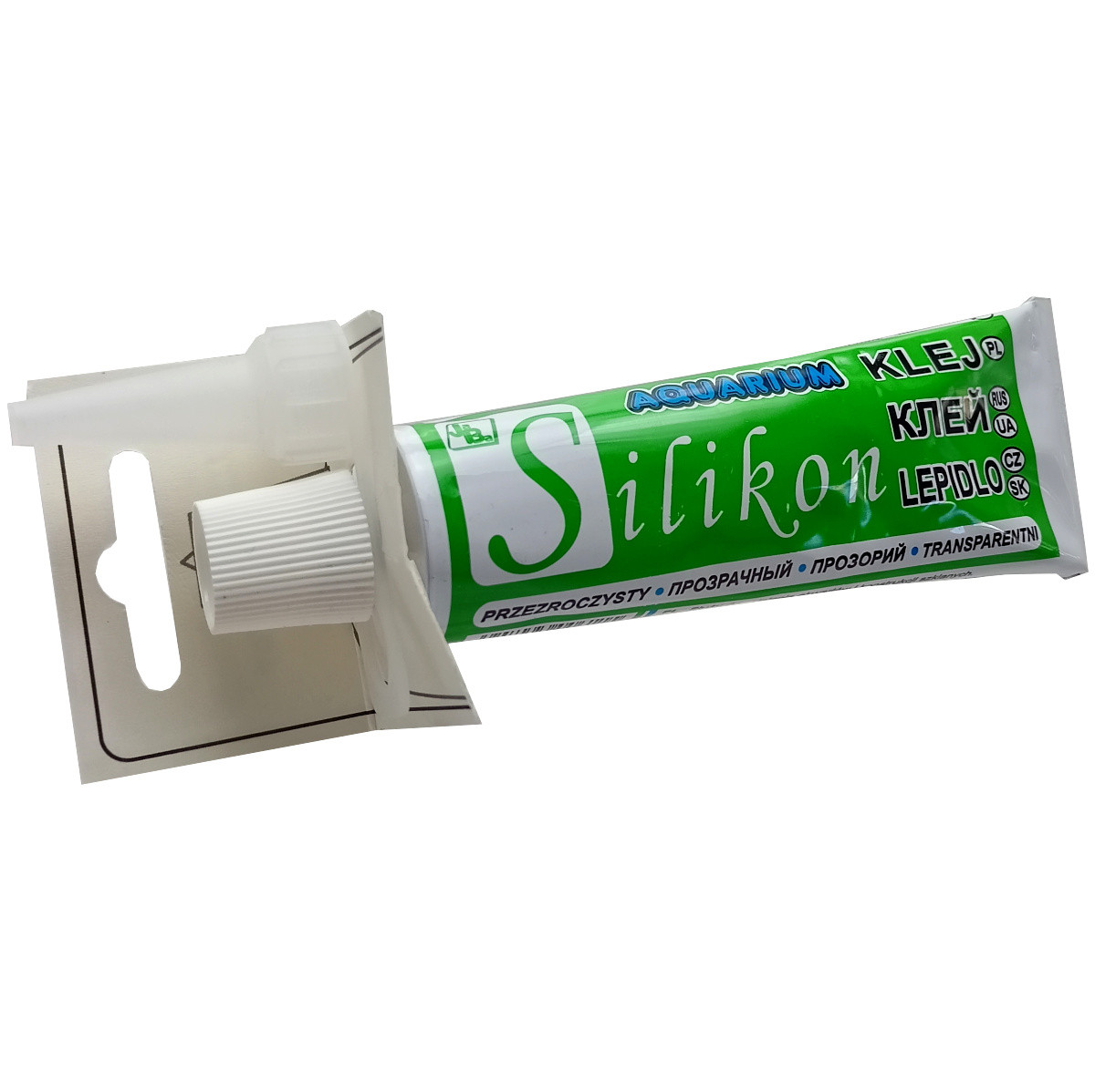 Silikon akwarystyczny 60ml bezbarwny - klej