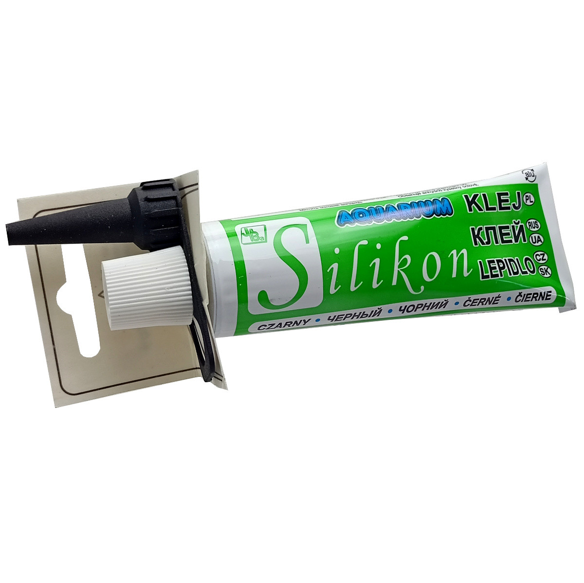 Silikon akwarystyczny 60ml czarny - klej