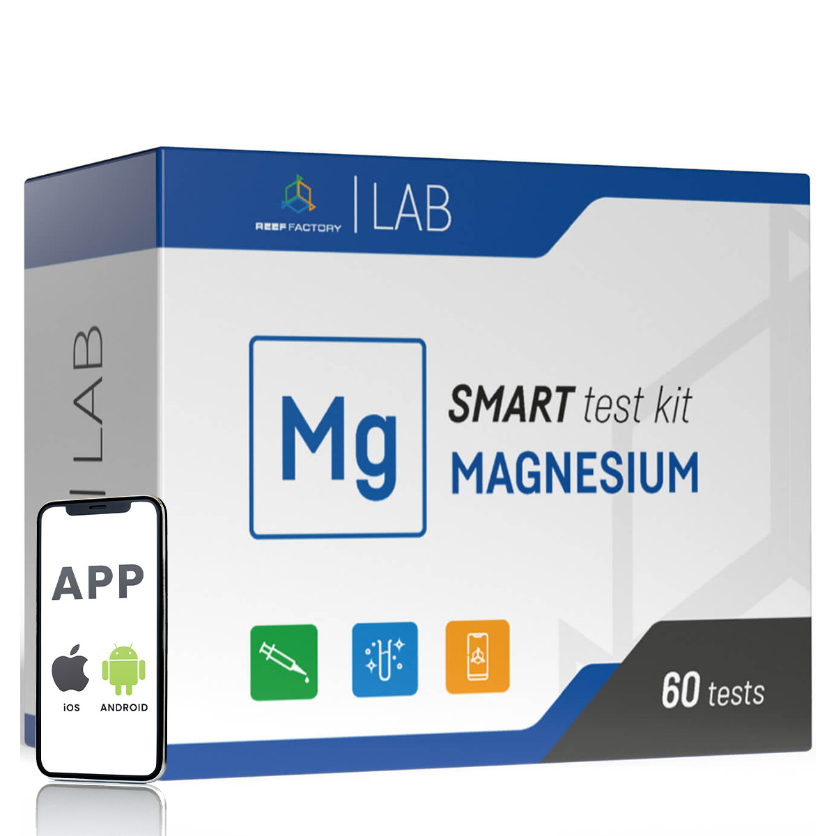 Reef Factory Mg Smart Test Kit - na magnez 60 testów