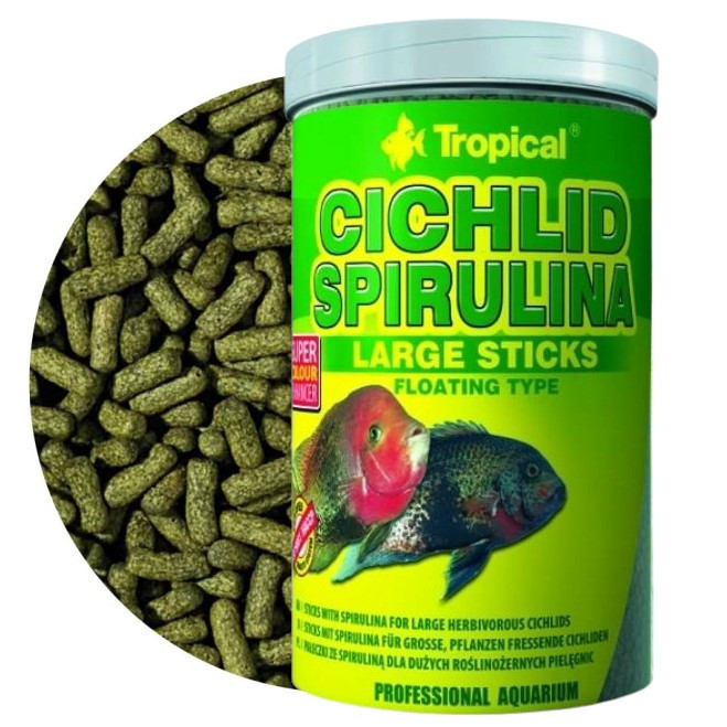 Tropical Cichlid Spirulina Large Stick 250ml Pokarm dla ryb