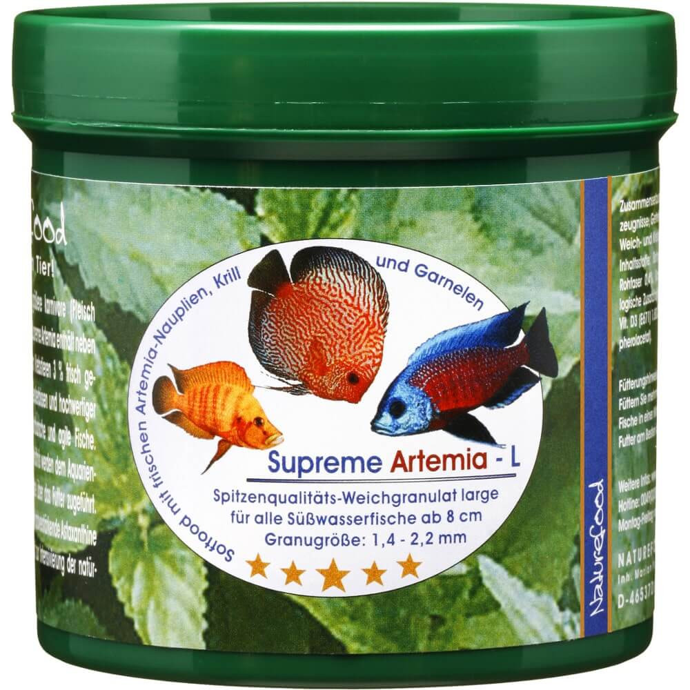 Naturefood Supreme Artemia L 130ml - 55g pokarm dla ryb