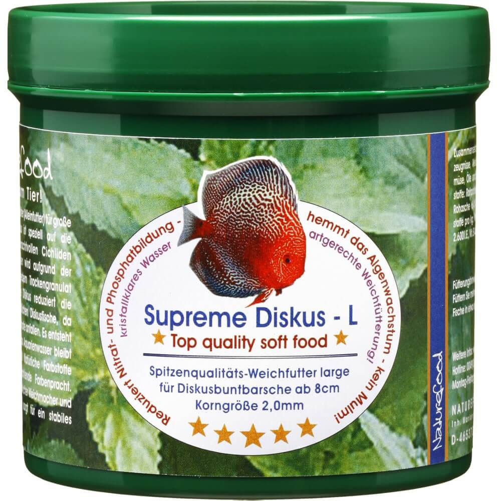 Naturefood Supreme Diskus L 130ml - 60g pokarm dla dyskowców