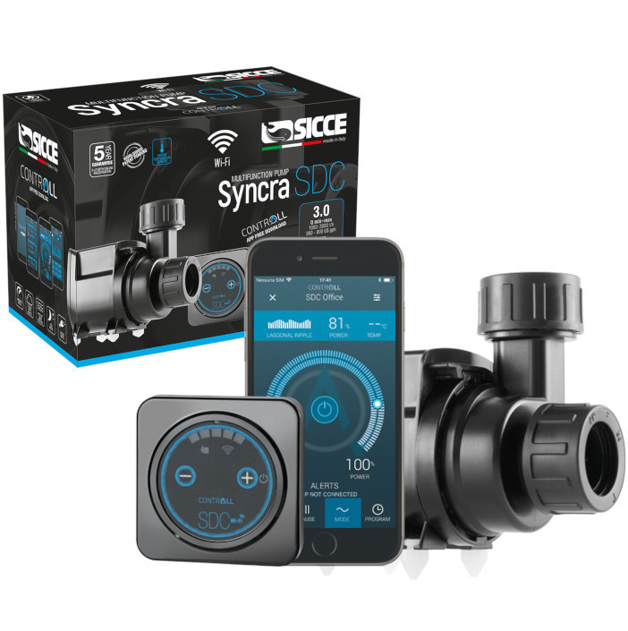 Sicce Syncra SDC Pompa 3.0 - 1000-3000l/h - WiFi