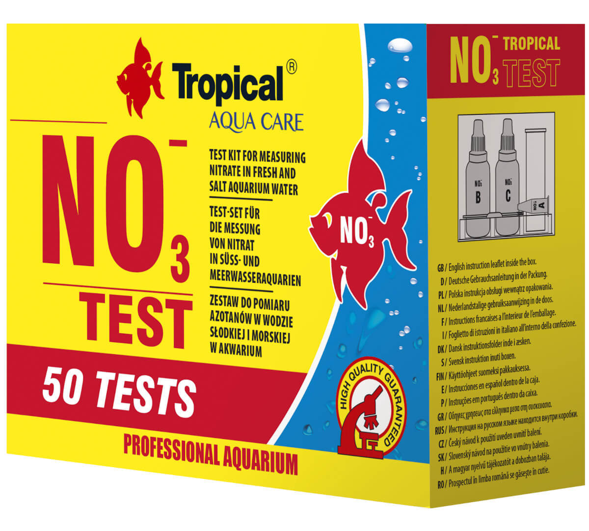 Tropical Test NO3 - Test na azotany - 50 testów