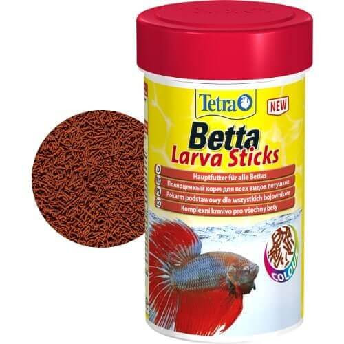 Tetra Betta Larva Sticks 100ml - 33g Pokarm dla bojowników