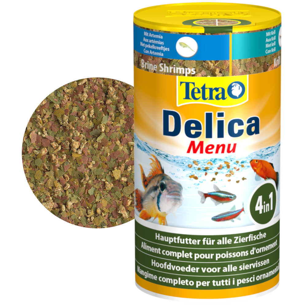 Tetra Delica Menu 100ml - 30g Pokarm podstawowy płatki