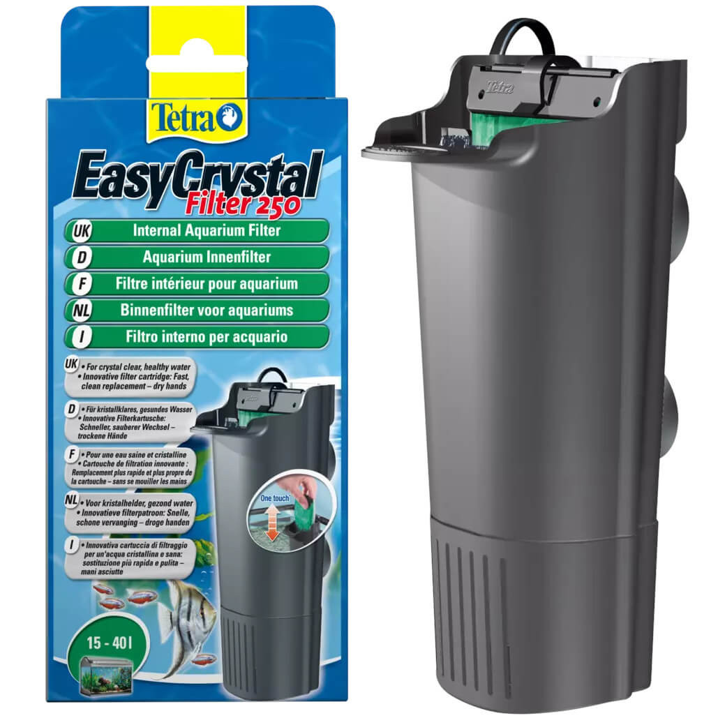 Tetra EasyCrystal 250 Filtr wewnętrzny do akwarium 15-40L