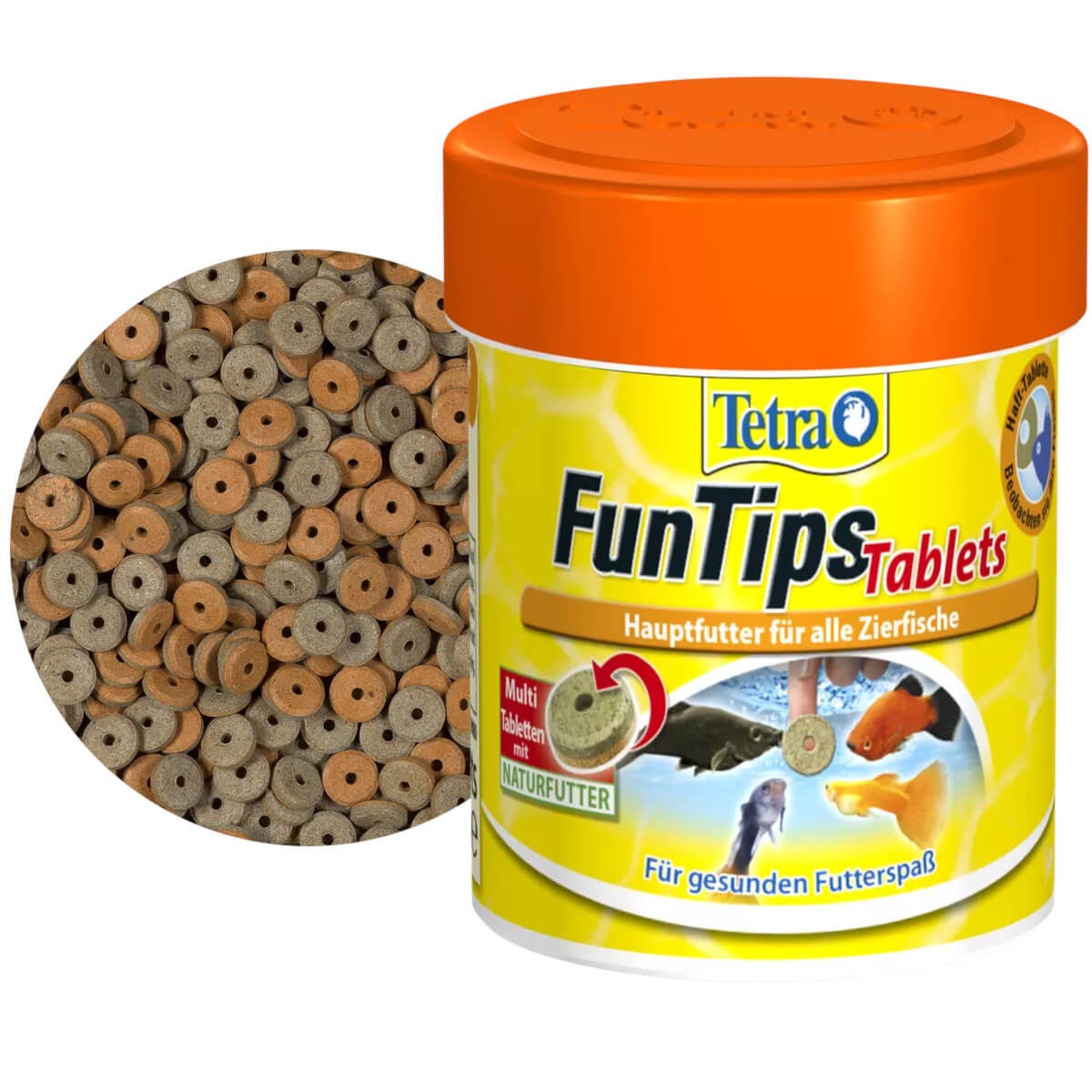Tetra FunTips Tablets 75tab. - 30g Pokarm dla ryb tabletki