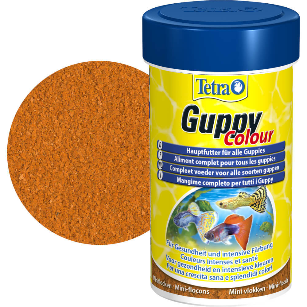 Tetra Guppy Colour Mini Flakes 100ml - 30g Pokarm dla gupików