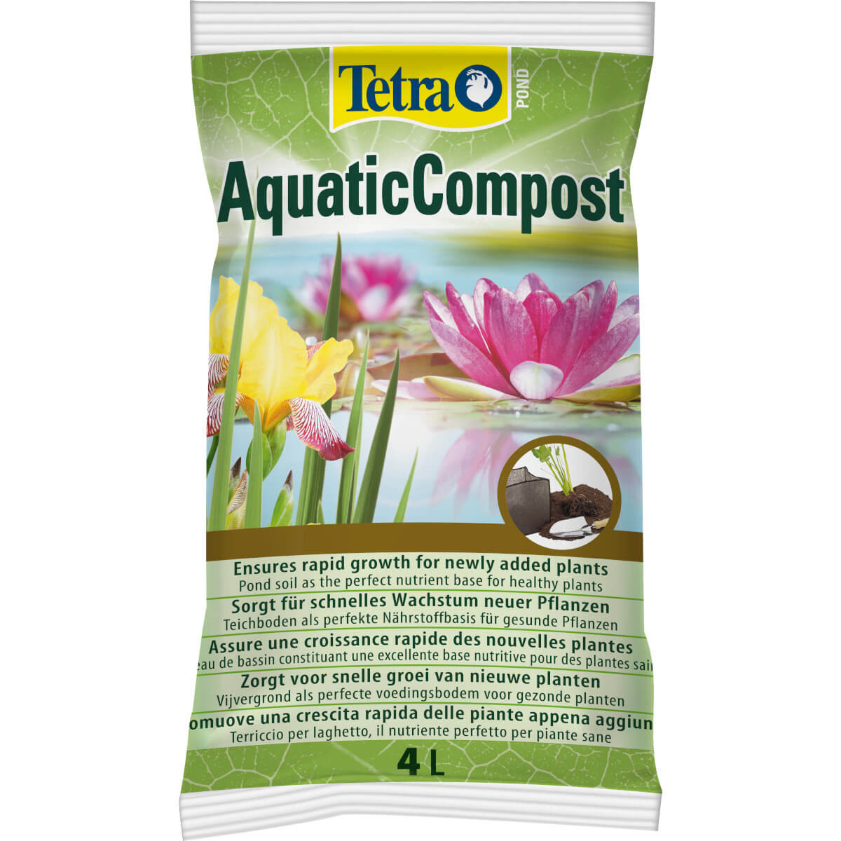 TETRA POND AQUATICCOMPOST 4L ZIEMIA DLA ROŚLIN WODNYCH
